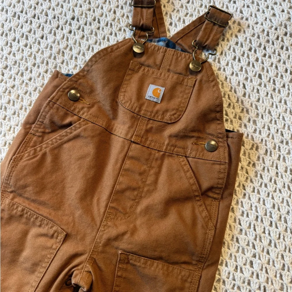 Carhartt Flannel Lined Overalls
